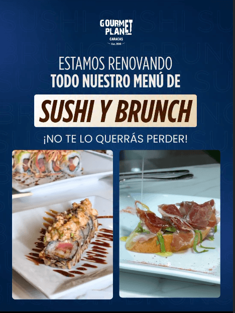 Platillo de sushi artesanal