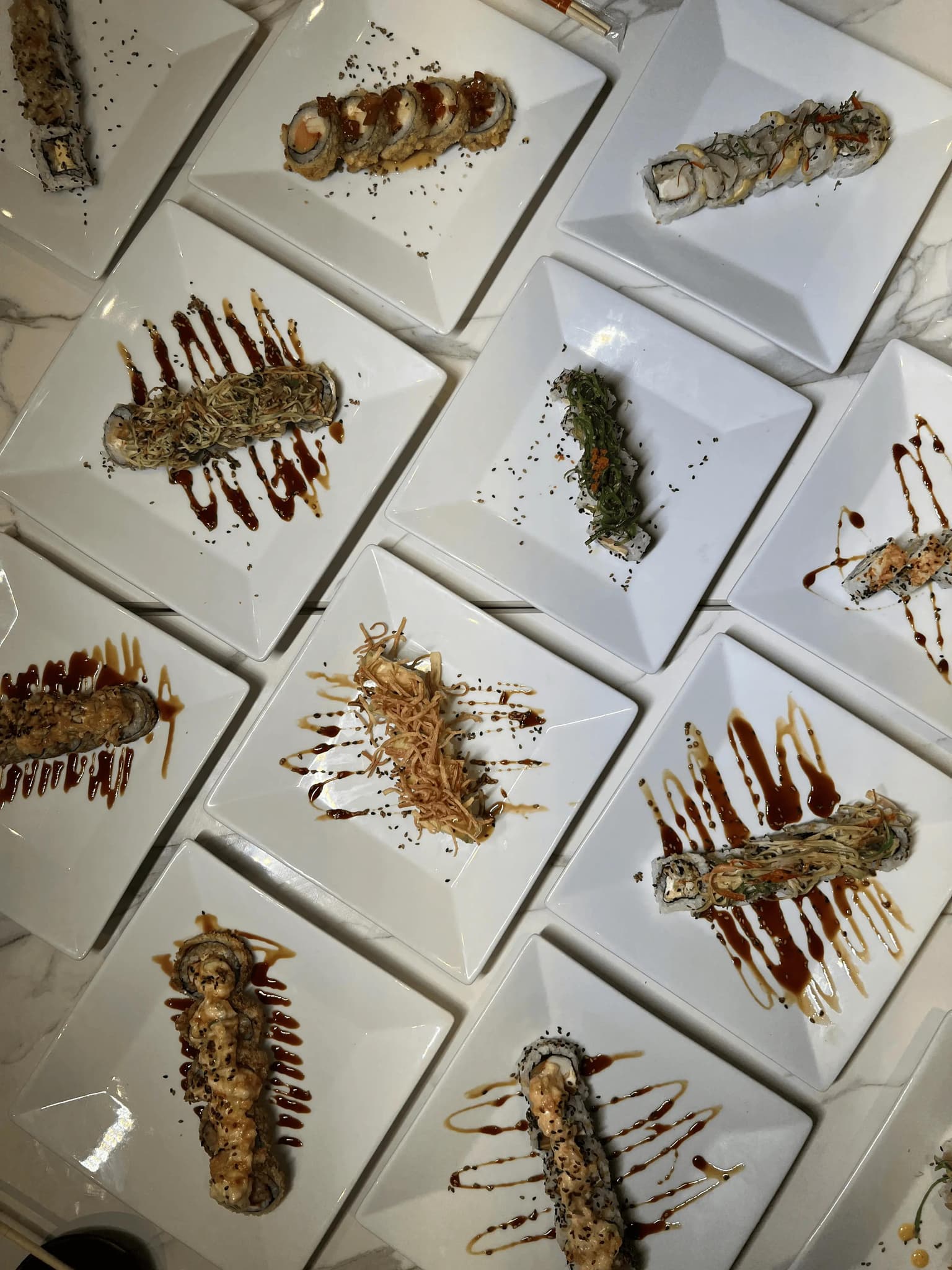 Platos de Sushi