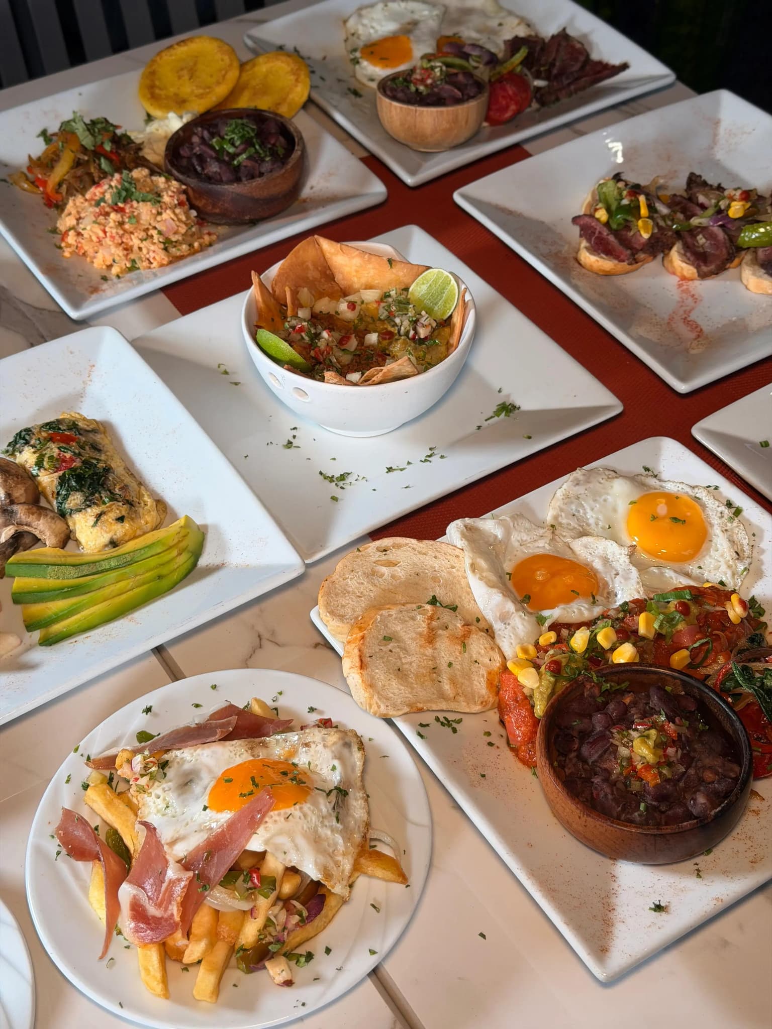 Platos de Brunch
